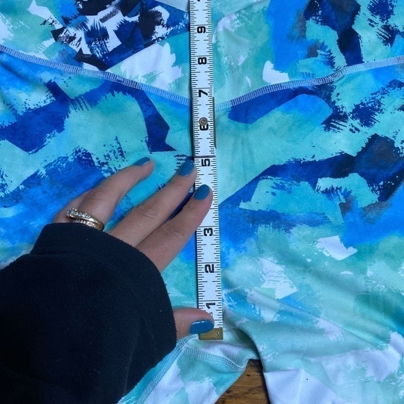 FABLETICS WINN POWERHOLD CAPRI TIDAL WAVE PRINT M. - Picture 2 of 7